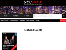 Tablet Screenshot of nycnow.com